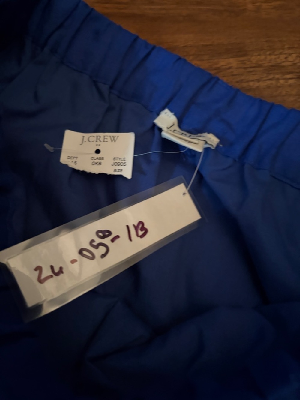 J. Crew Bright Royal Blue Cotton Skirt - Picture 4 of 4
